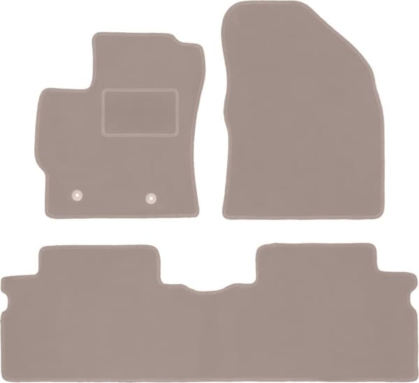 Beige velourmåtter til: Toyota Auris I hatchback (2006-2013)_MGF
