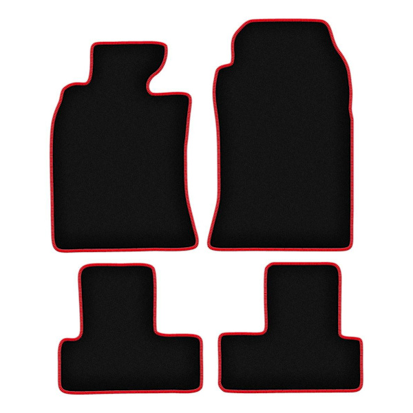 CARLUX-RED bilmåtter til: Mini Cooper R52 hatchback (2004-2008)_MGF