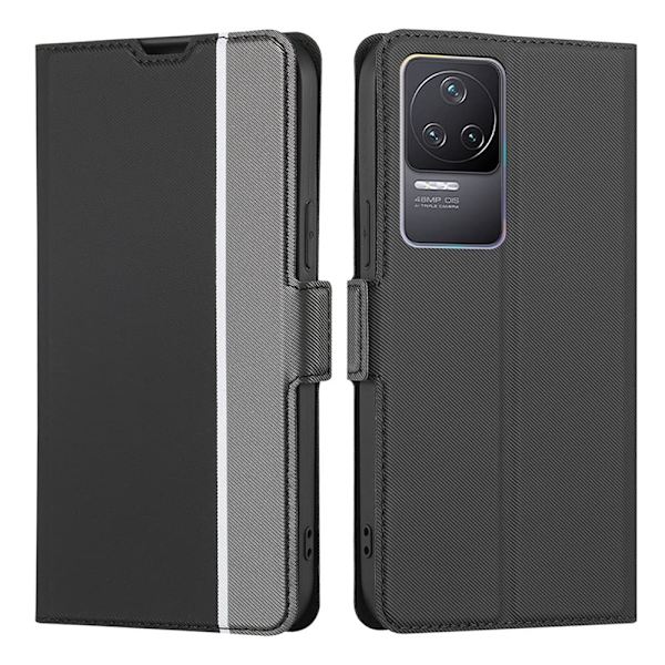 INF Protective PU Leather Case for Redmi Note 14 Pro/Pro+ (Global) - Black