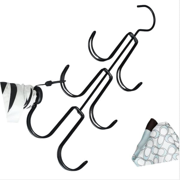 INF Hem Garderob Organizer Rack Svart