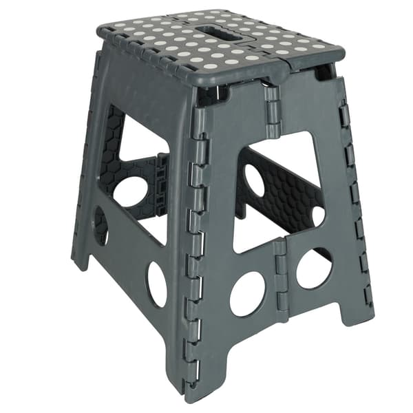 Sammenleggbar krakk / ståpall - 150 kg_MGF Grey