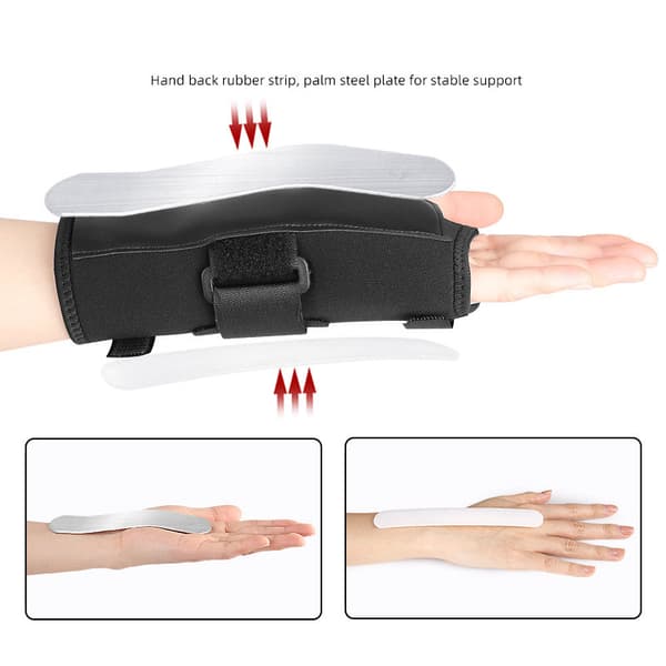 107 Sport Wrist Support (Pair) for Enhanced Protection
