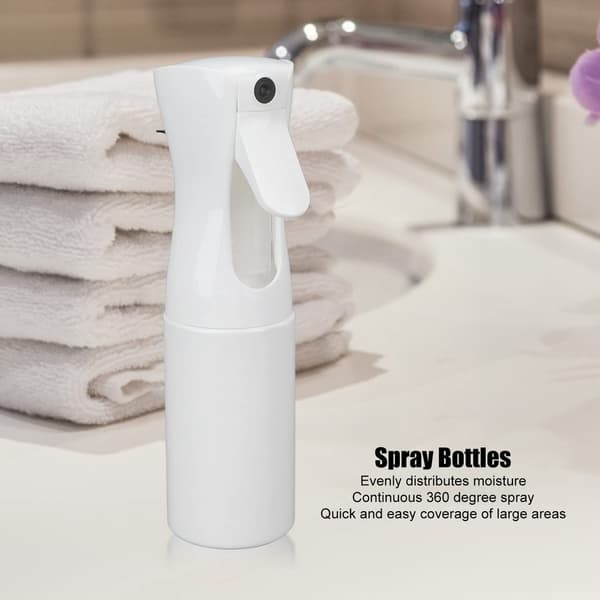 Sprayflaske for hårstyling / rengjøring / planter - 200 ml Hvit White