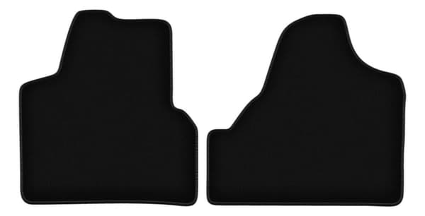 BASIC svarta velourmattor för: Peugeot Expert II skåpbil (2007-2016)_MGF