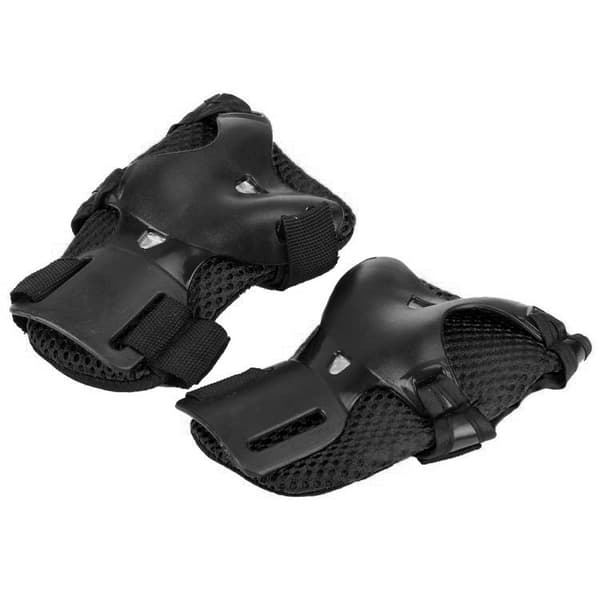 Knäskydd, armbågsskydd, handledsskydd - För barn - Svart_MGF Black