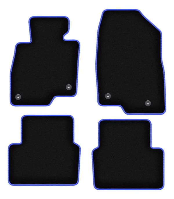 CARLUX-BLÅ bilmåtter til: Mazda 3 III (BM) hatchback, sedan (2013-)_MGF