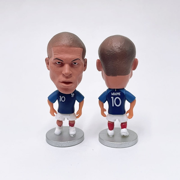 Fotballfan Real Madrid Paris Dukke Ornament Modell Valentinsdag Gave Mbappe Mbappe