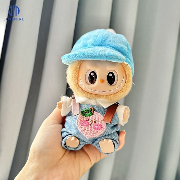 /NC/POP MART Labubu Macaron Legetøj Have a Seat Labubu Tøjsæt og Tilbehør Labubu Tøj 17cm Designere 16