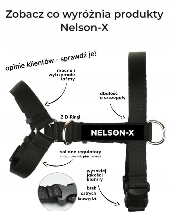 NELSON-X PVC VANDTÆT VENDbar LINE 3 M/2,5 CM STD SORT HEXA-KOBLINGER_MGF