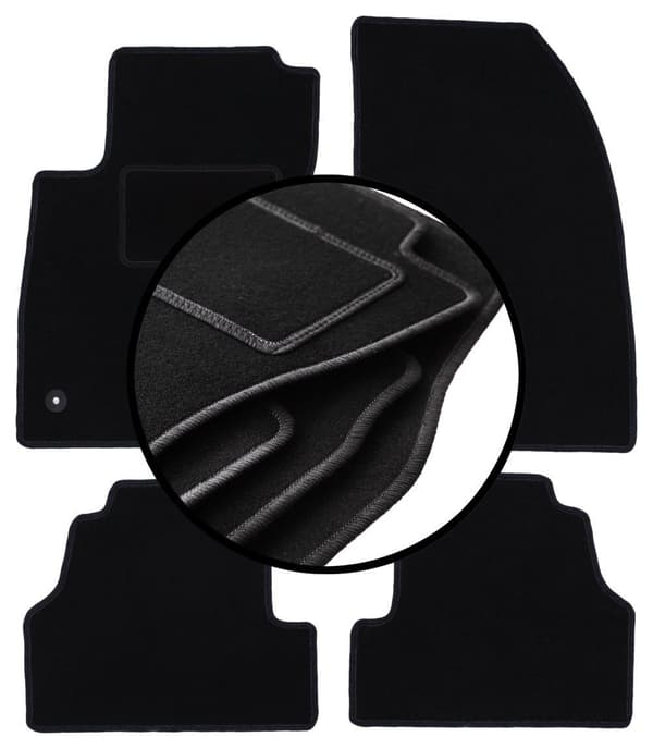 Velourmattor set för: Opel Mokka X crossover (2016-)_MGF
