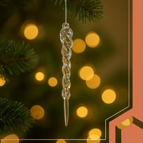 Julgransistappar 12-pack - Dekorativa hängen_MGF