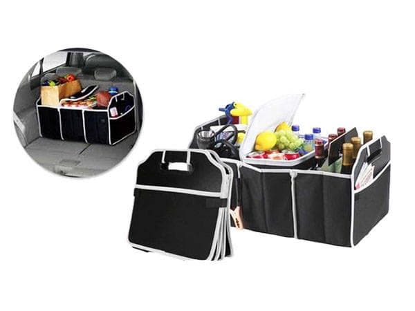 Oppbevaring / Sammenleggbar Organizer til Bil - Camping Organizer_MGF Black