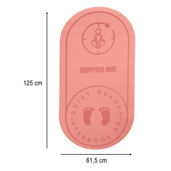 Yogamåtte 127x63x0,6 cm rosa_MGF