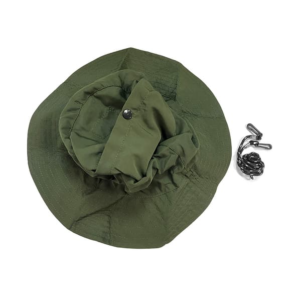 Bredbremmet bøttehatt / solhatt gressfarge grass color