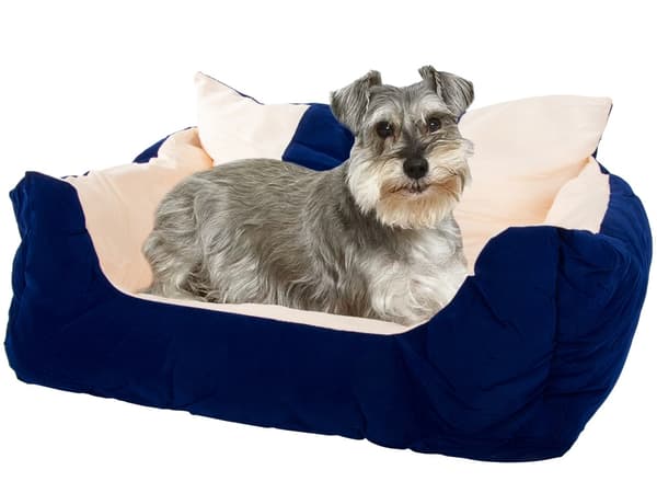 Hundeseng katt myk sofa m stor lekegrind_MGF