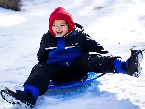 Skiglider med plasthylse for snø 62 cm stor_MGF