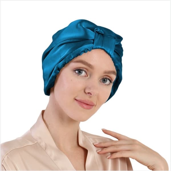 100 % silkkimyssy hiustenhoitoon, sininen Blue