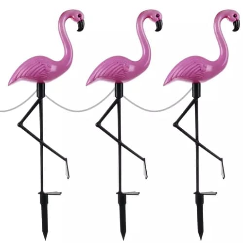 Havelampe Flamingo - Solcelle_MGF Pink