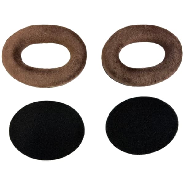 Øreputer for Sennheiser HD598 HD599 569 559 velour 1 par Brun