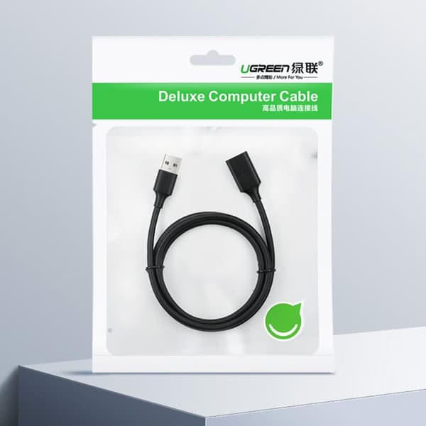 USB 2.0 -jatkokaapeli 480Mb/s 1,5m musta_MGF