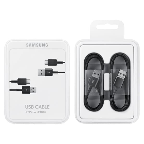 2 x Samsung USB - USB-C kabel 480Mb/s 5A 1,5m svart SET med 2 st_MGF