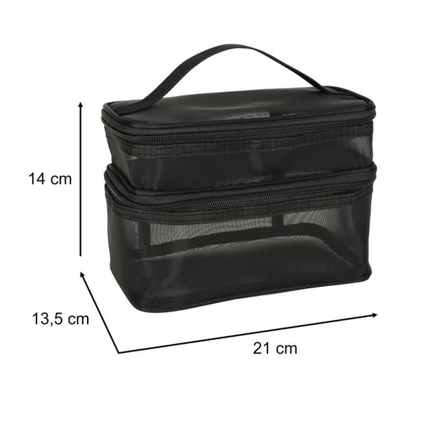 Sminkeveske / Toalettmappe - Makeup Bag_MGF Black
