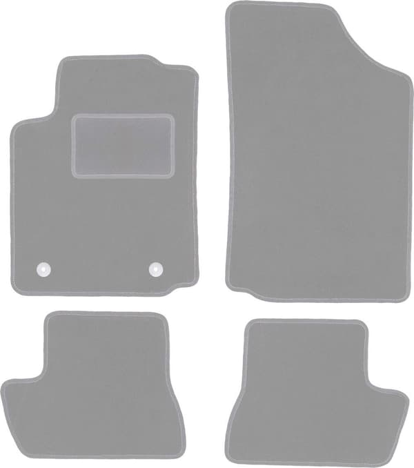 Grå bilmåtter til: Citroen C2 hatchback (2003-2009)_MGF