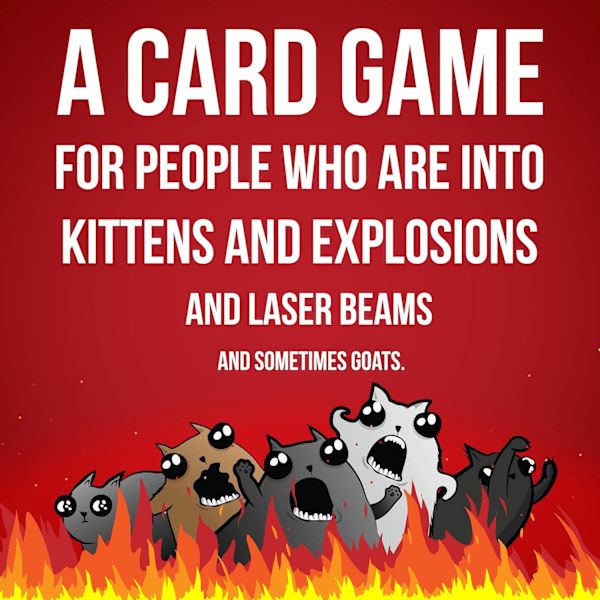 Exploding Kittens Alkuperäinen Painos - Korttipeli aikuisille ja teineille