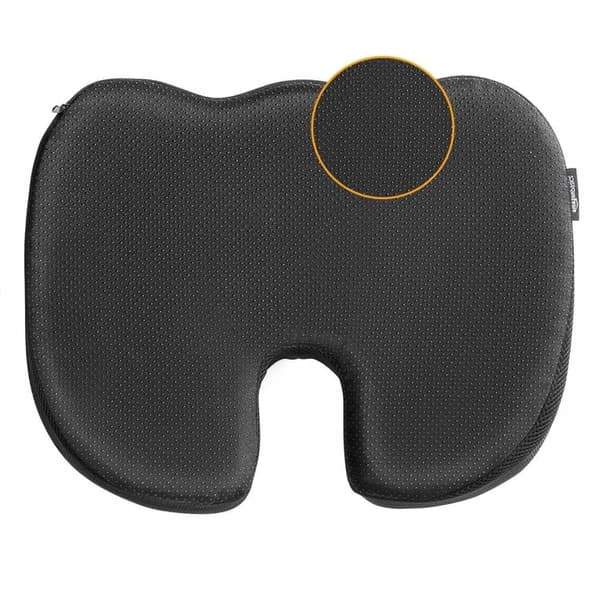 Ergonomisk ortopædisk siddepude med memoryskum (8295)_MGF