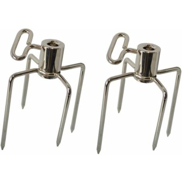 Grillspyd Gafler til Rotisseri med skruer, til: ca. 1 Rotisseri med diameter 10 mm, 2-pak/NC/