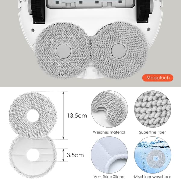Erstatningstilbehør for Xiaomi X20+/Dreame X40 Ultra