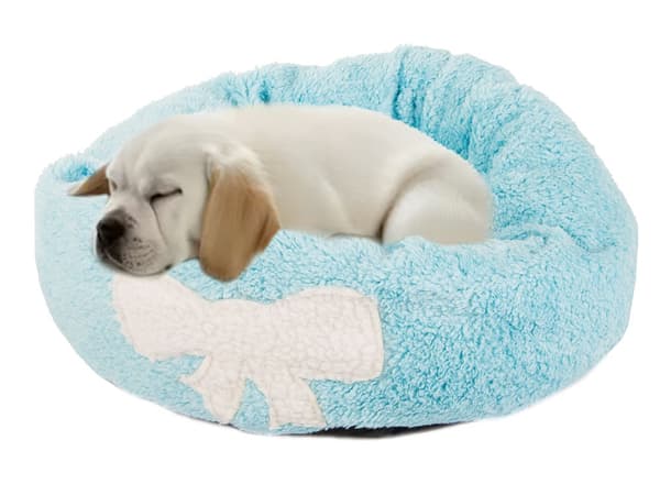 Fluffy hundeseng katteseng myk pute sofeseng 35cm_MGF