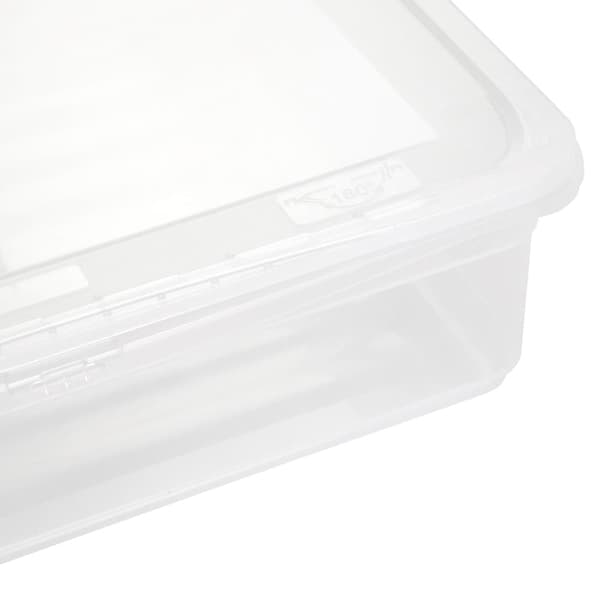 Låda, behållare med lock 9l transparent KEEEPER_MGF