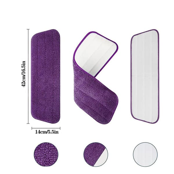 Swiffer PowerMop Refill Mikrofiber Moppdynor Lilla Purple