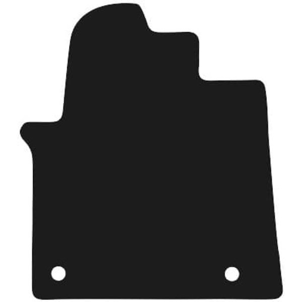 Polyamid førermatte for: Citroen Jumpy III varebil 2018 - gummiert førermatte_MGF