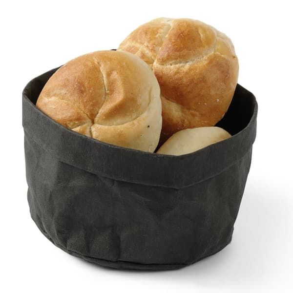 Kraftpapirspose til brød, SORT Hendi 429211_MGF