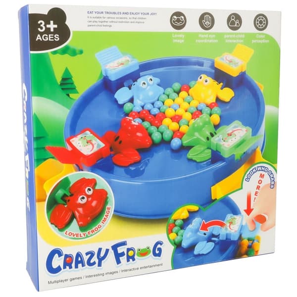 Hoppande grodor spel - 4 spelare_MGF Blue