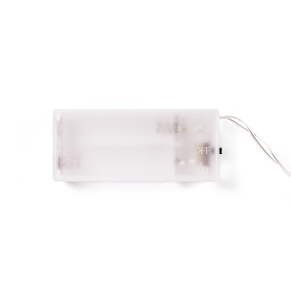 Cotton Ball LED String Lights 10 pcs 1.52 m 2×AA_MGF