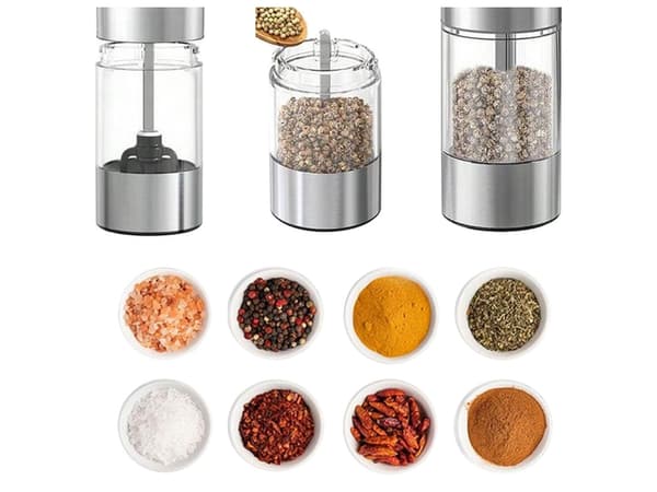 Elektrisk salt- og pepperkvern med justerbar grovhetskontroll_MGF