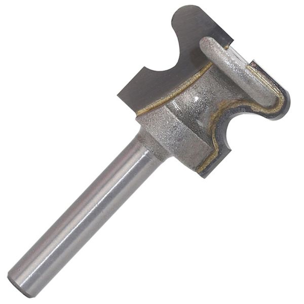 Two Arc Nail Router Bit 1/4*7/8 Silver - For Woodworking