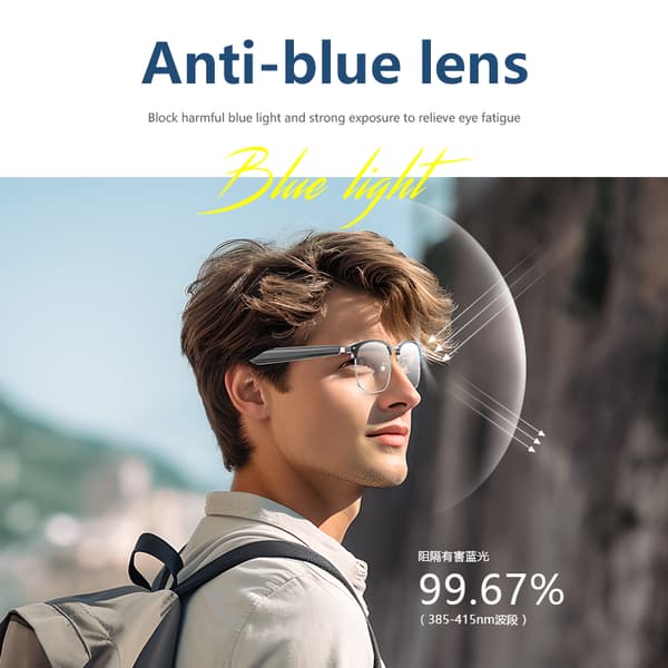 Smart Touch Translation Bluetooth Glasses