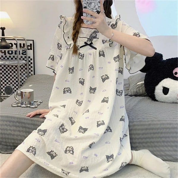 Kawaii Sanrio Pochacco pyjamat, kotiasu, söpöt Kuromi pyjamat, kesä, uudet B2 B2 L