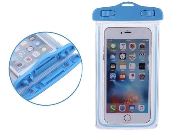 Vanntett pose / etui - Beskyttelse for Mobil_MGF Blue