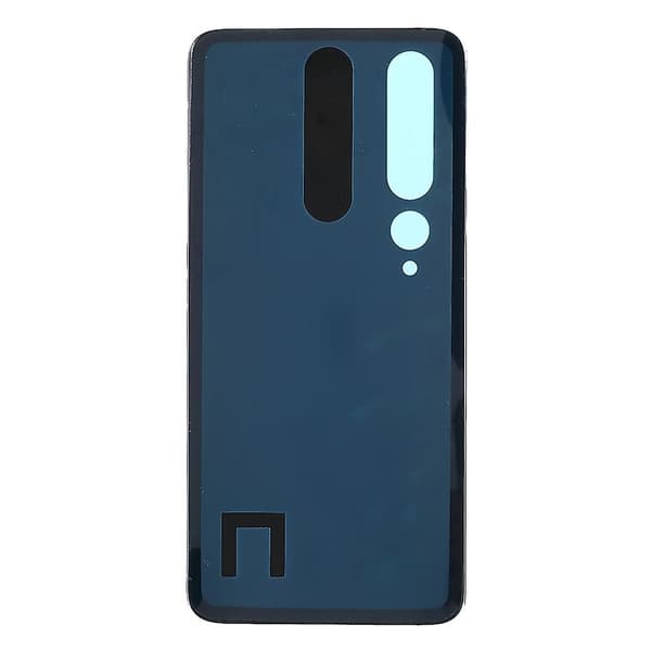 Til Xiaomi Mi 10 Bagside Batteridæksel Udskiftning - Titanium Sølv Sort-Perfekt Titanium Sølv Sort_MGF Titanium Silver Black