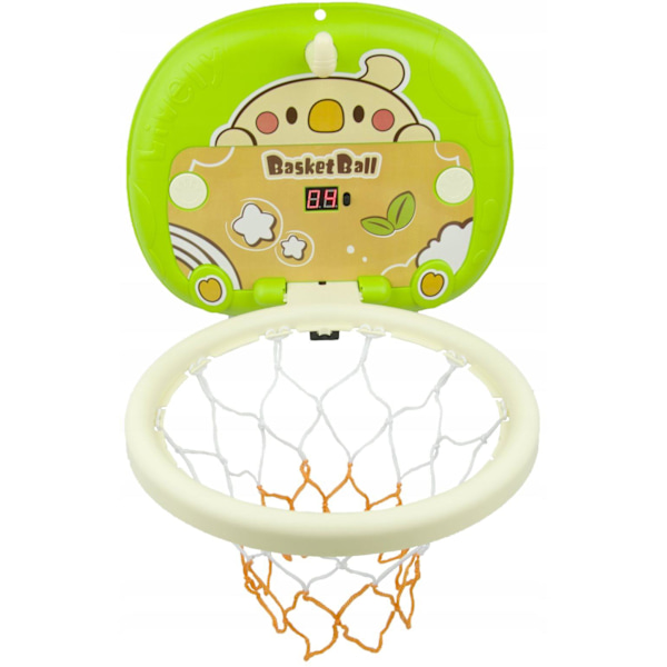 MINI BASKETKURV, BALLPUMPE, DISPLAY MED DISKNÆR_MGF