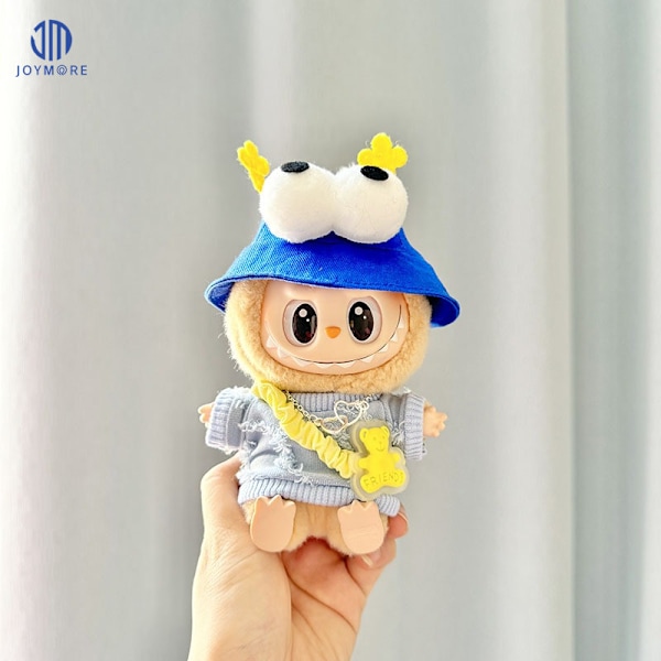 /NC/POP MART Labubu Macaron Legetøj Have a Seat Labubu Tøjsæt og Tilbehør Labubu Tøj 17cm Designere 26