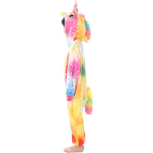 Barn/Unisex Fancy Dress Dyre Kostyme Onesie Pyjamas Jumpsuit Cosplay Kigurumi Jul Halloween Fancy Dress A-färgstarry 110