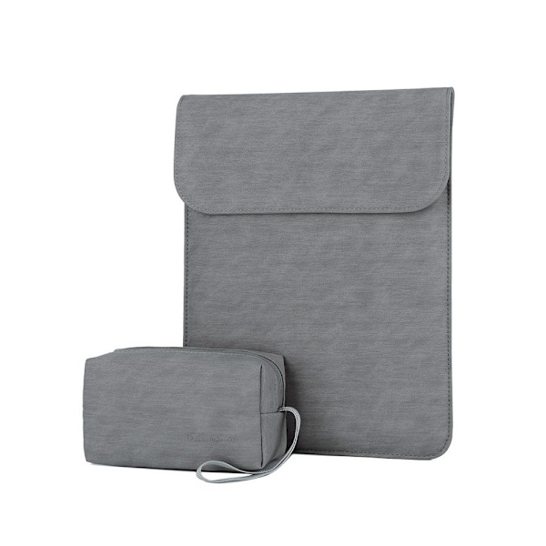 13,3\" Laptopfodral / Computertaske / Macbook - Læder - Vælg farve_MGF DarkGrey