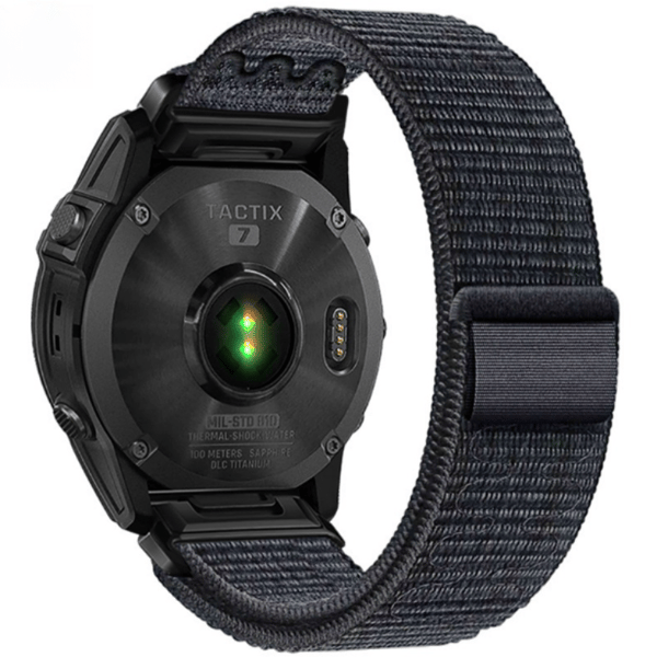 Garmin Fenix 5/6/7X Pro Nylon Velcro Strap - 22mm 26mm 26mm
