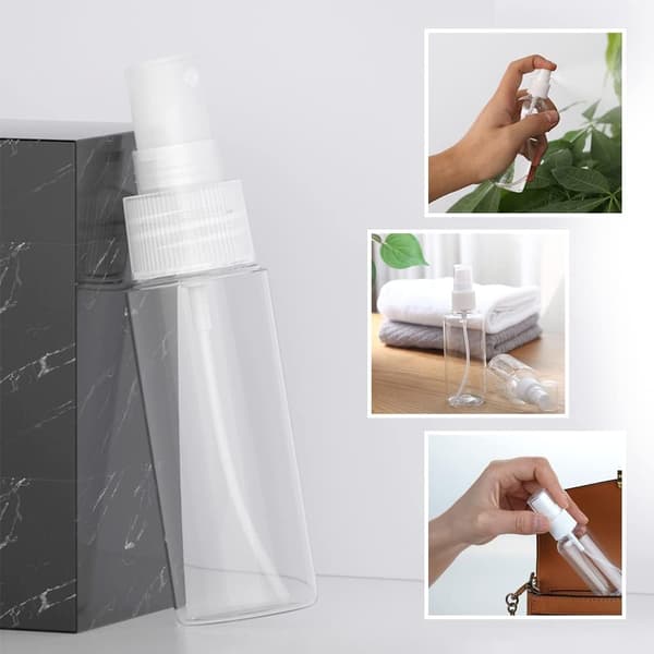 5 stycken 15 ml tomma sprayflaskor, plastsprayflaskor, tomma behållare